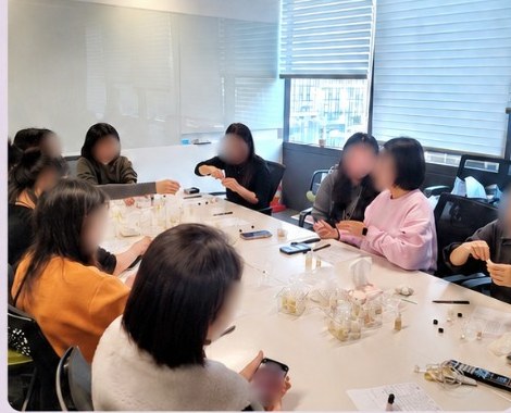GS강서타워 핸드크림 클래스 현장